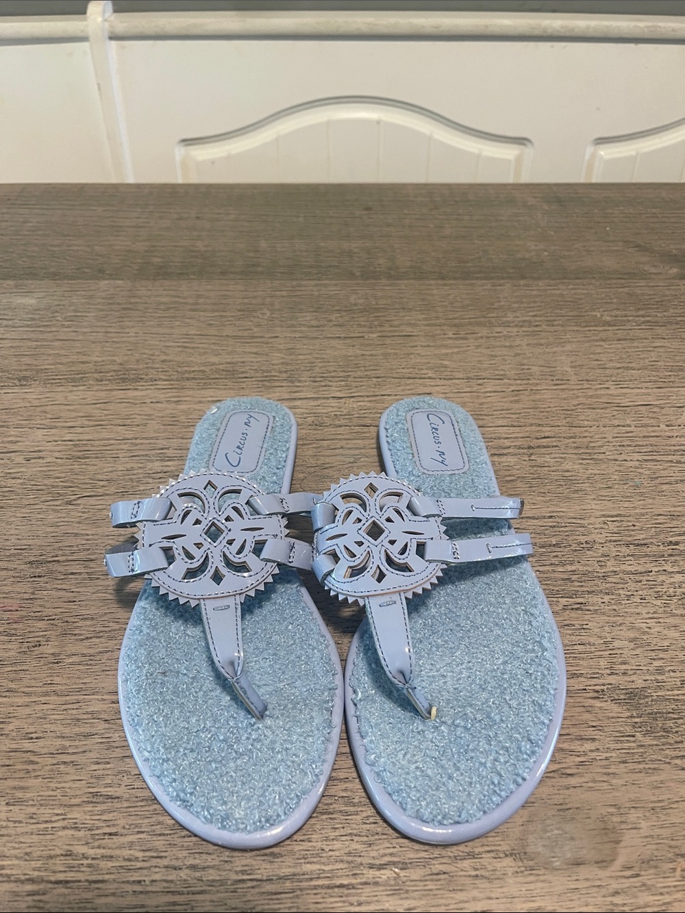 Circus NY Sam Edelman Faux Fur‎ Sandals Size 7